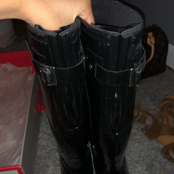 COPY - Hunter Tall Original Gloss Boots - Picture 6 of 7